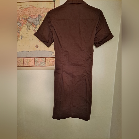 Becky & Max size 10 brown tie waist dress - Picture 2 of 2